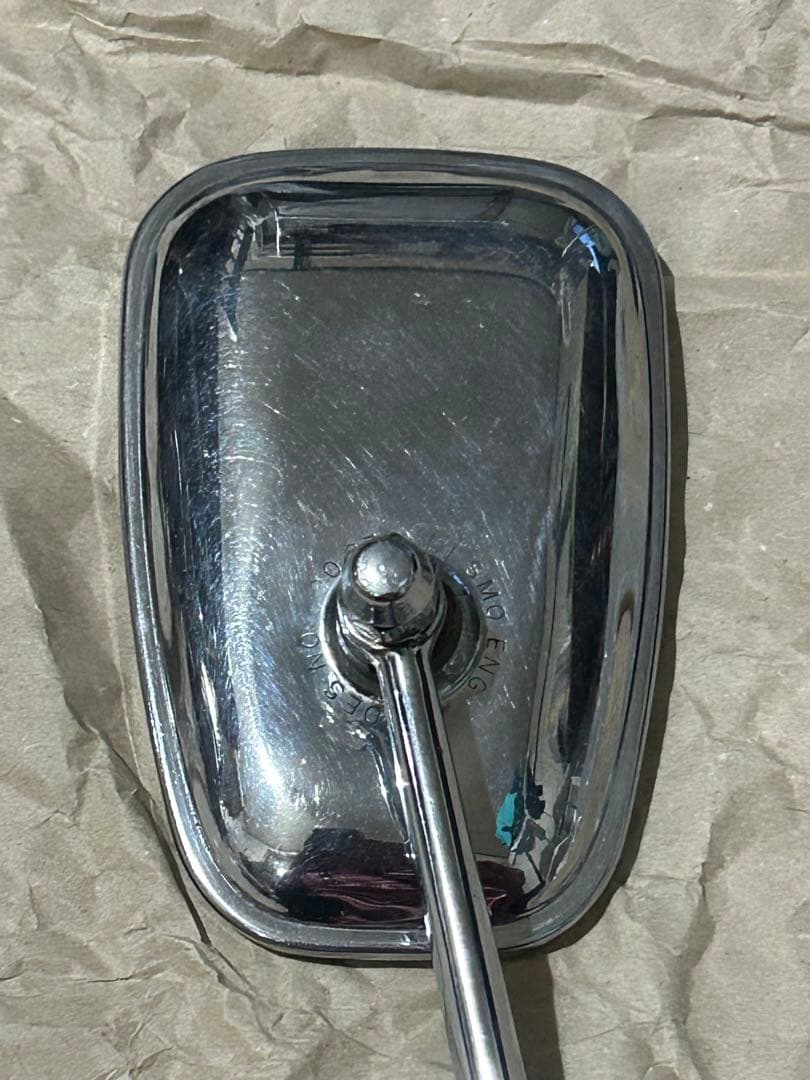 親*方様 英国 DESMOミラー クローム 2個セット