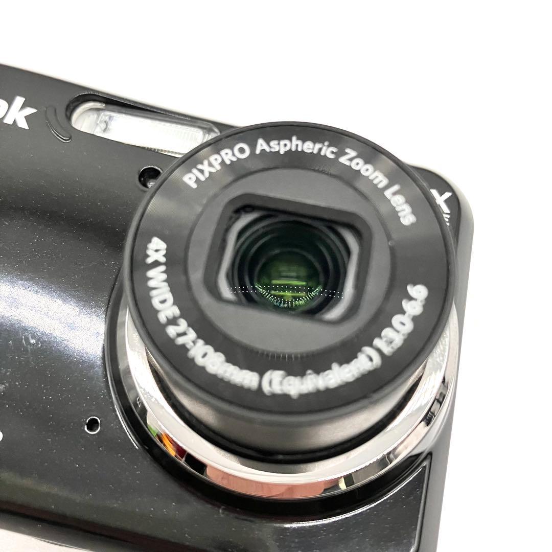 単3電池稼働　Kodak PIXPRO FZ43 ブラック