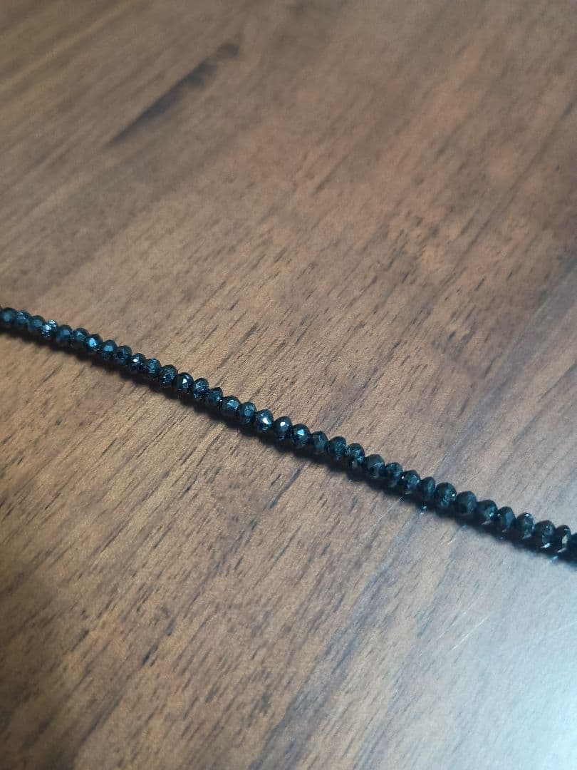 ブラックダイヤモンド ネックレス 2本まとめ売り