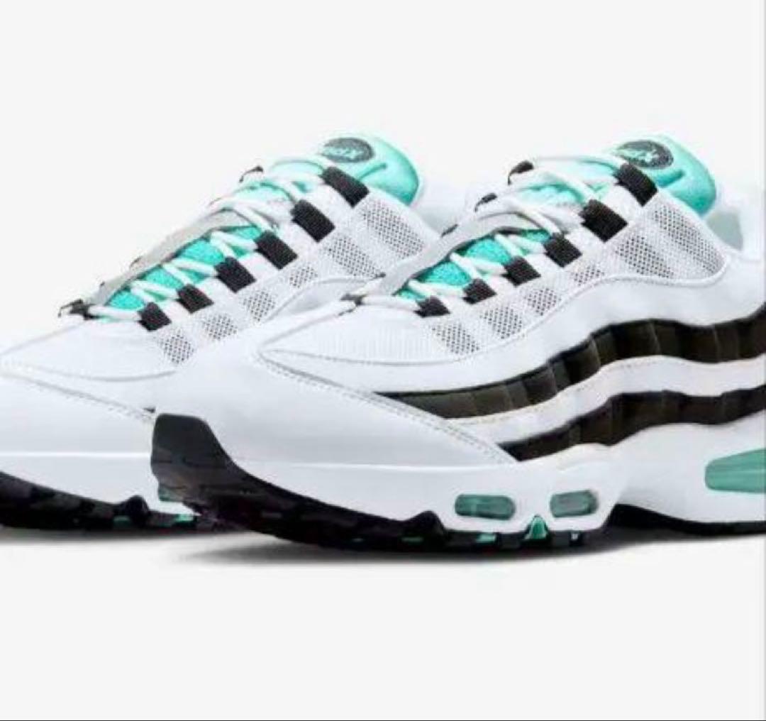 NIKE Air Max 95 ホワイト/ブラック/ティール