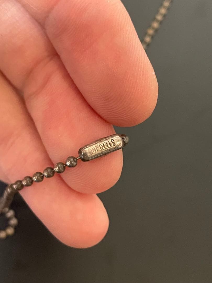 クロムハーツ　ボールチェーン 16インチ