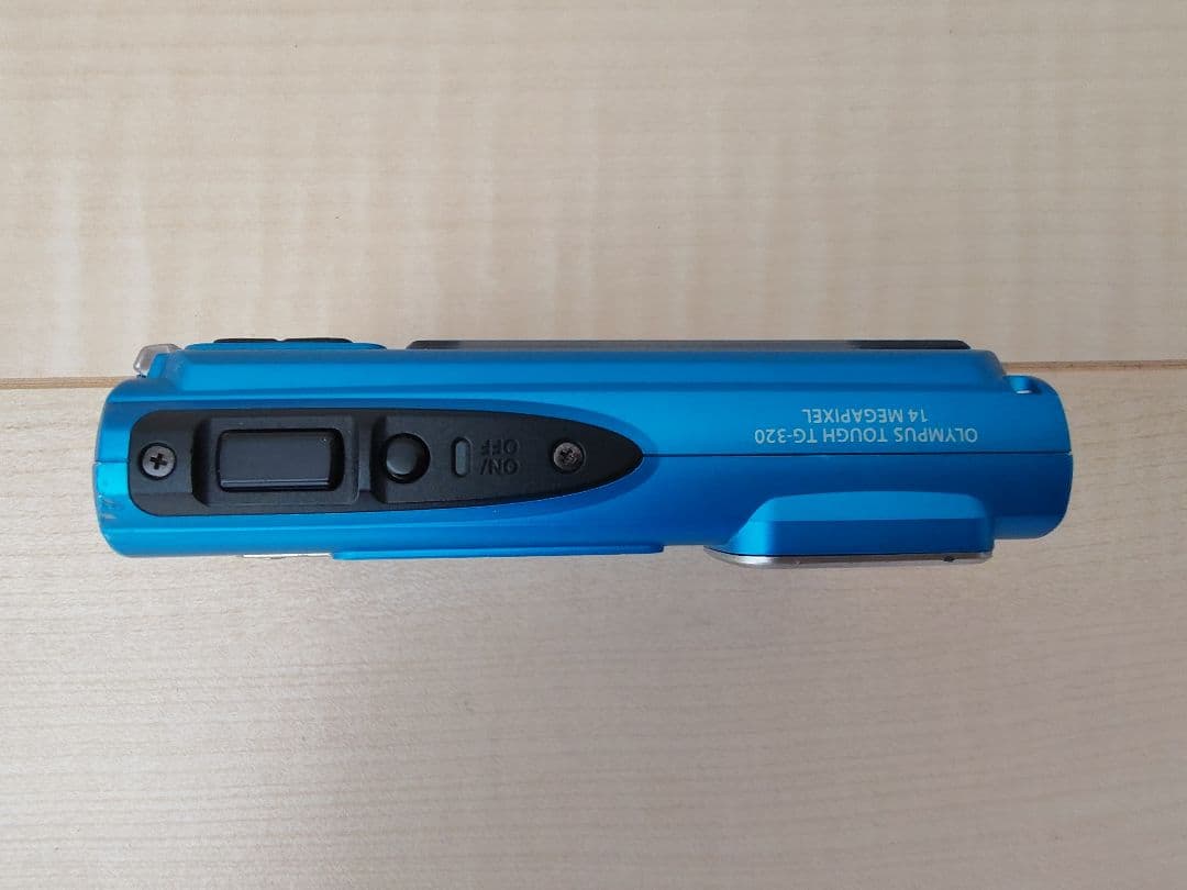 OLYMPUS TG-320 青 15m防水 付属品あり、オマケ付き