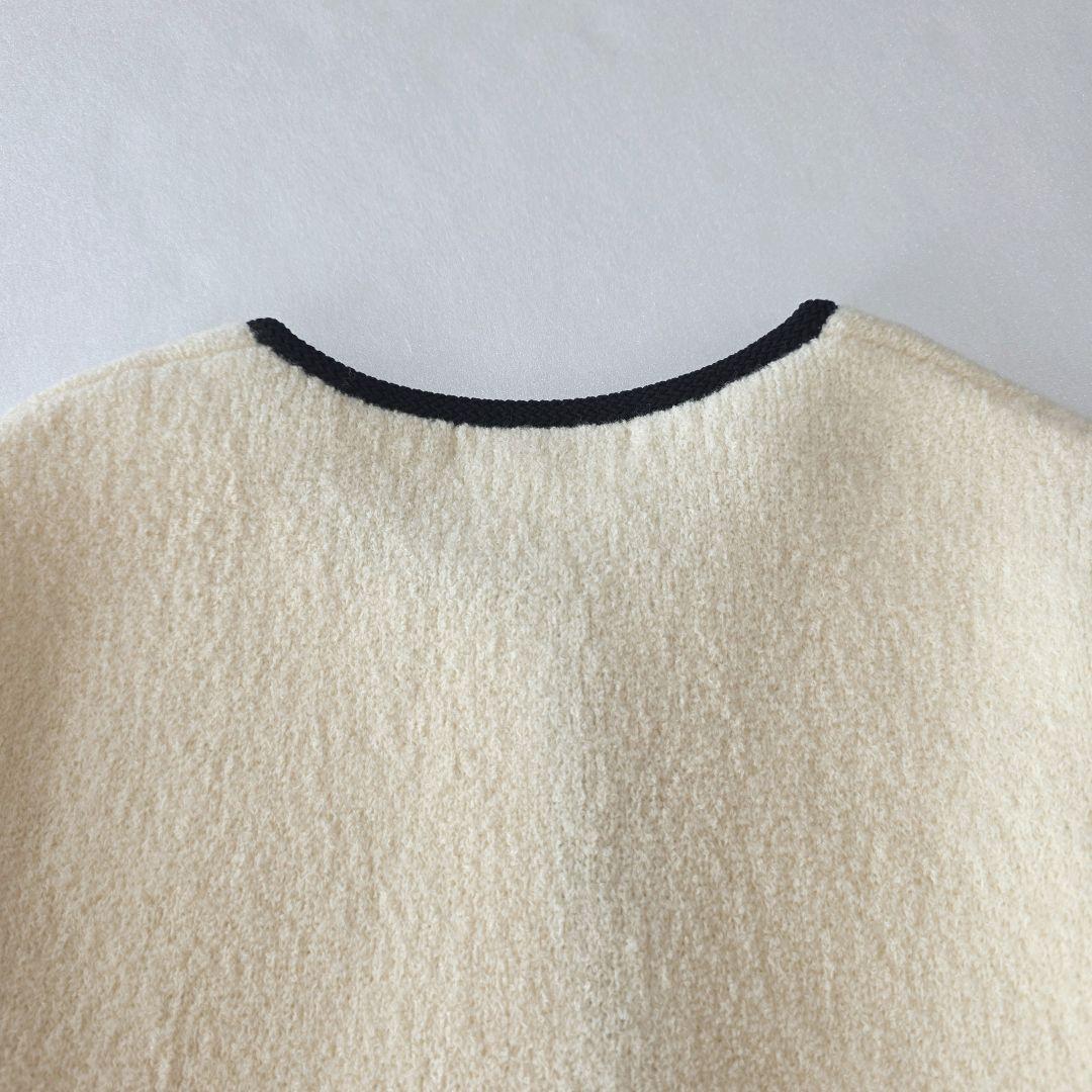 マナちゃん アナイ 24AW カーディガン ジャケット 金ボタン