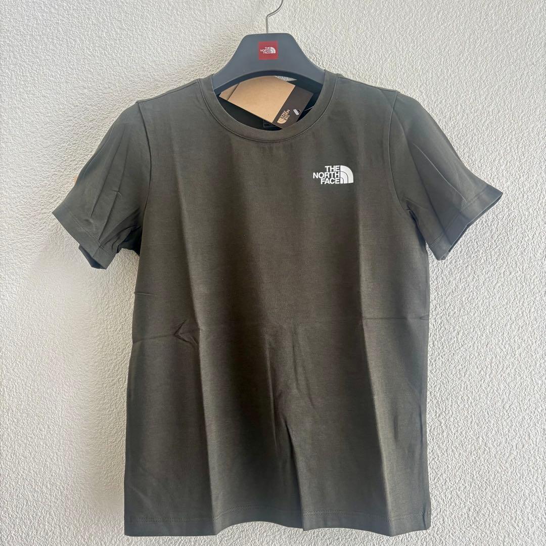 新品3色セット◻️ノースフェイス コットン半袖 Tシャツ／キッズ140茶水色緑
