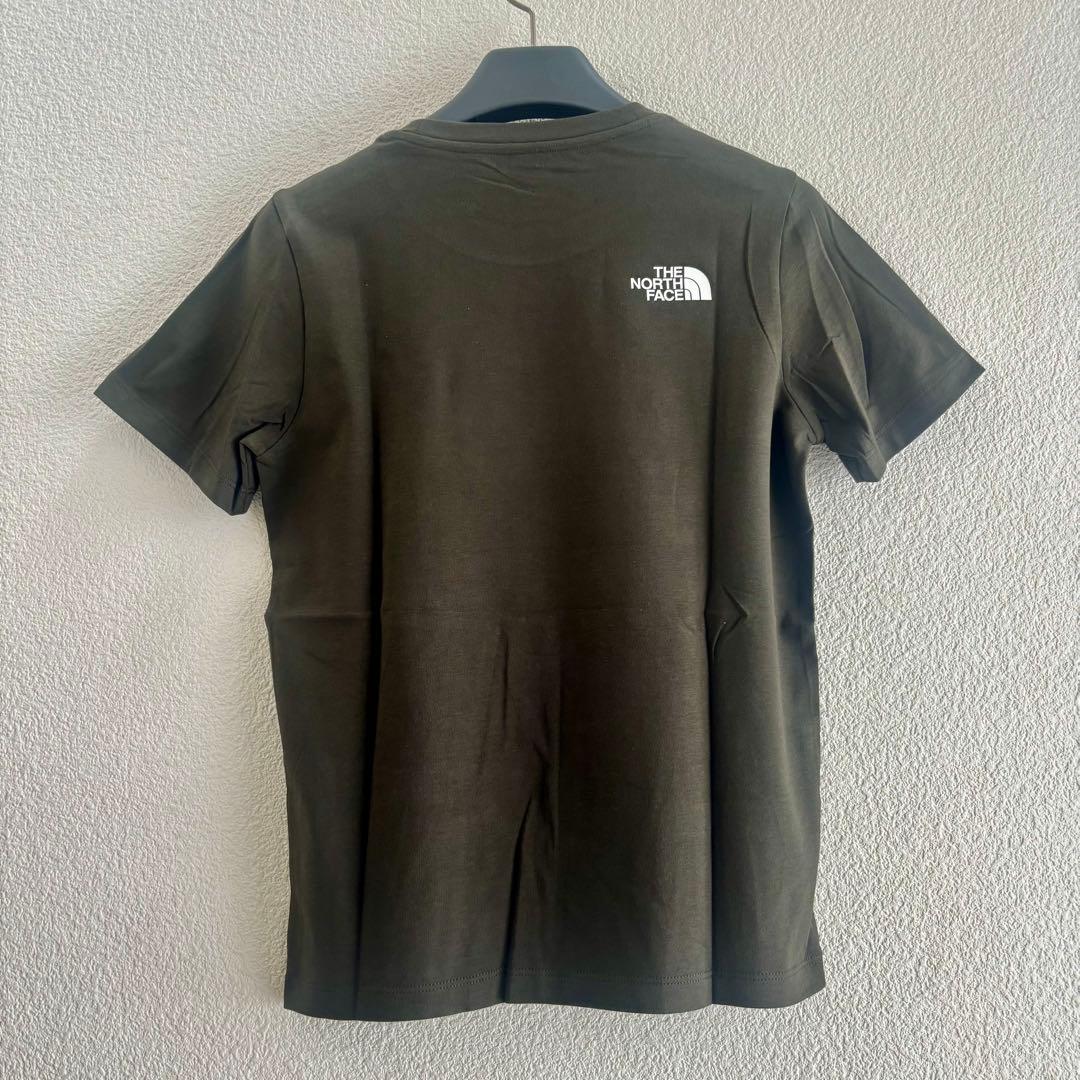 新品3色セット◻️ノースフェイス コットン半袖 Tシャツ／キッズ140茶水色緑