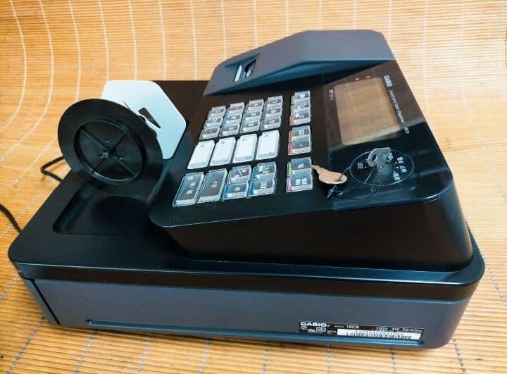 カシオレジスター　18CR　コンパクト　人気機種　感熱紙　360670