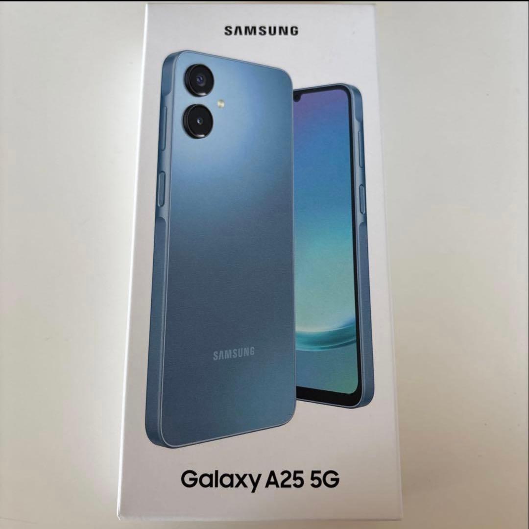 【新品】開封済 GALAXY A25 5G ブルー