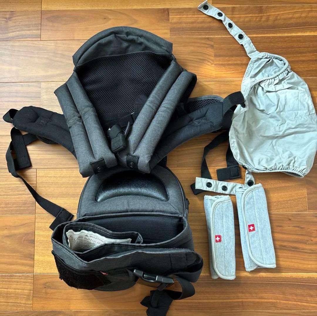 miamily ヒップシート グレー