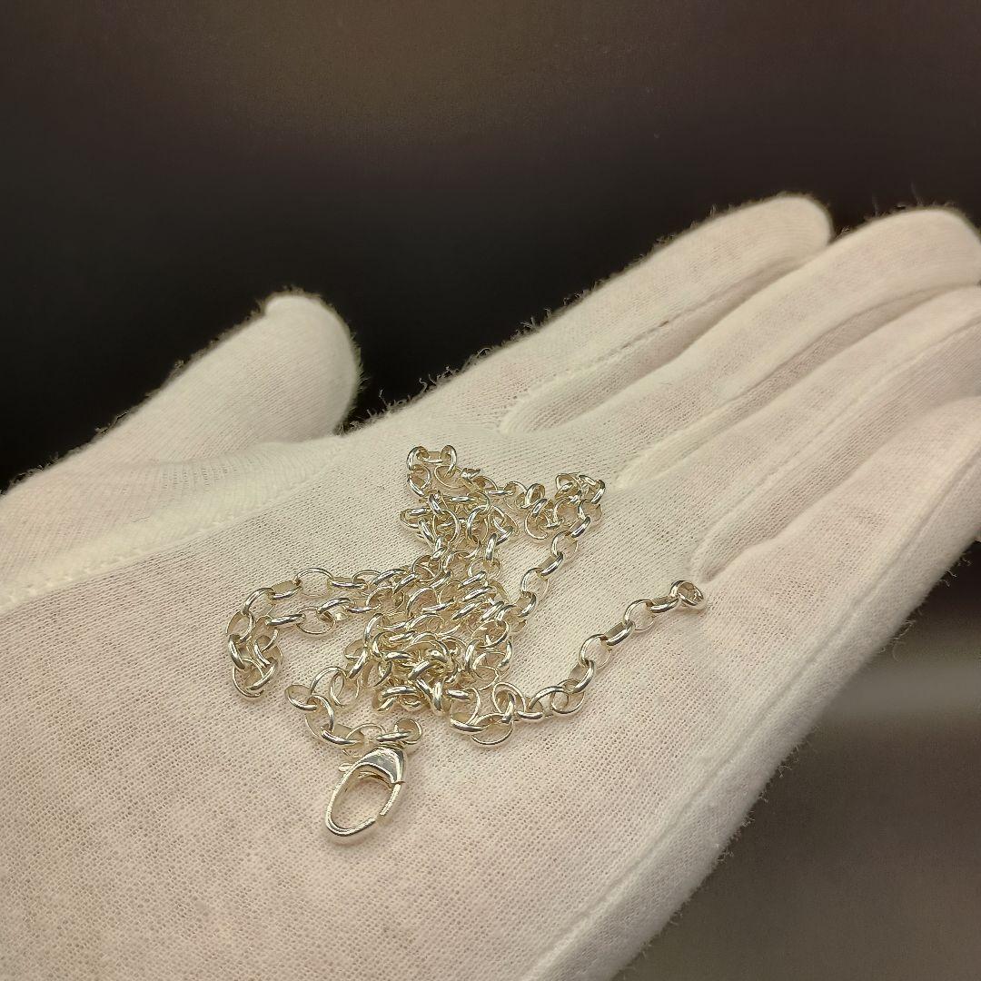 GUCCI 中太あずきチェーン 4mm幅 56cm SILVER925 男女兼用