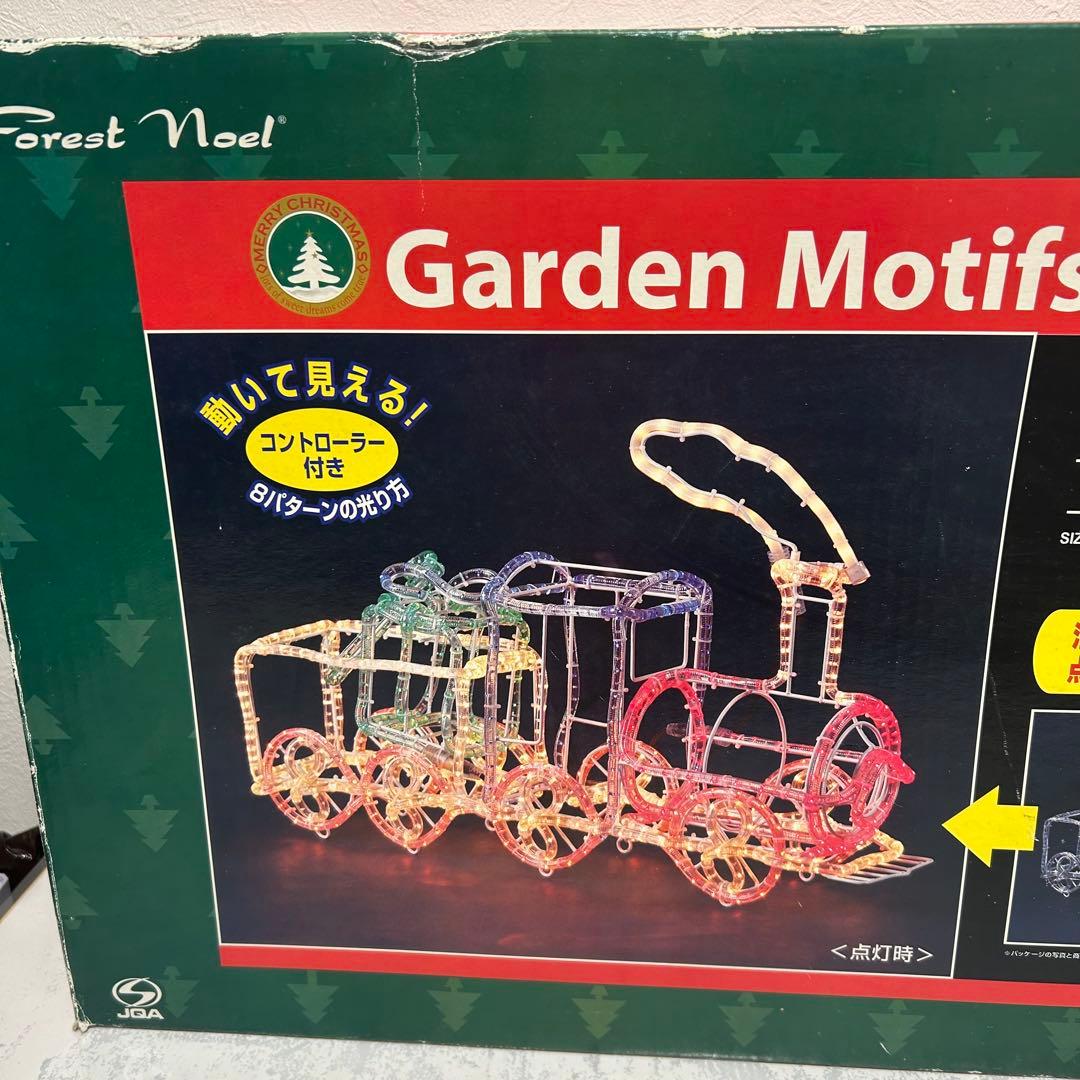 クリスマスイルミネーション 3D機関車 防雨試験合格品 ガーデンモチーフライト