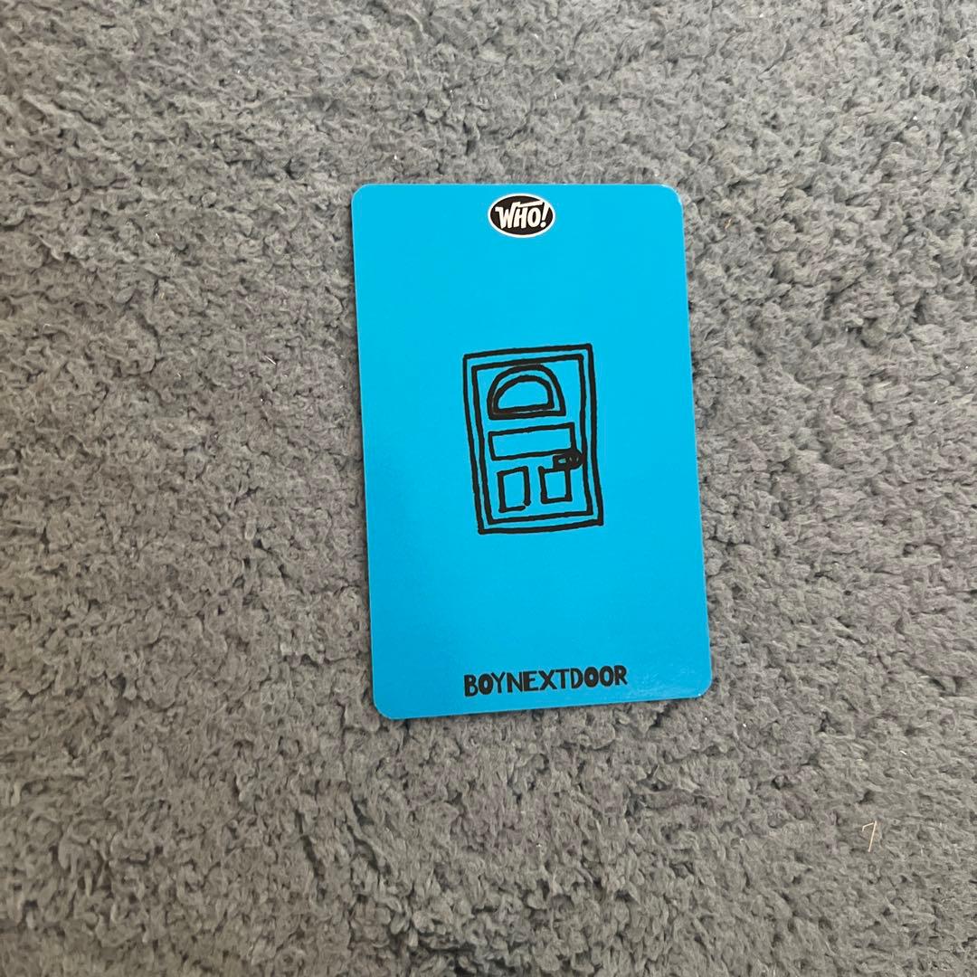 boynextdoor サノク　トレカ　ジェヒョン　who