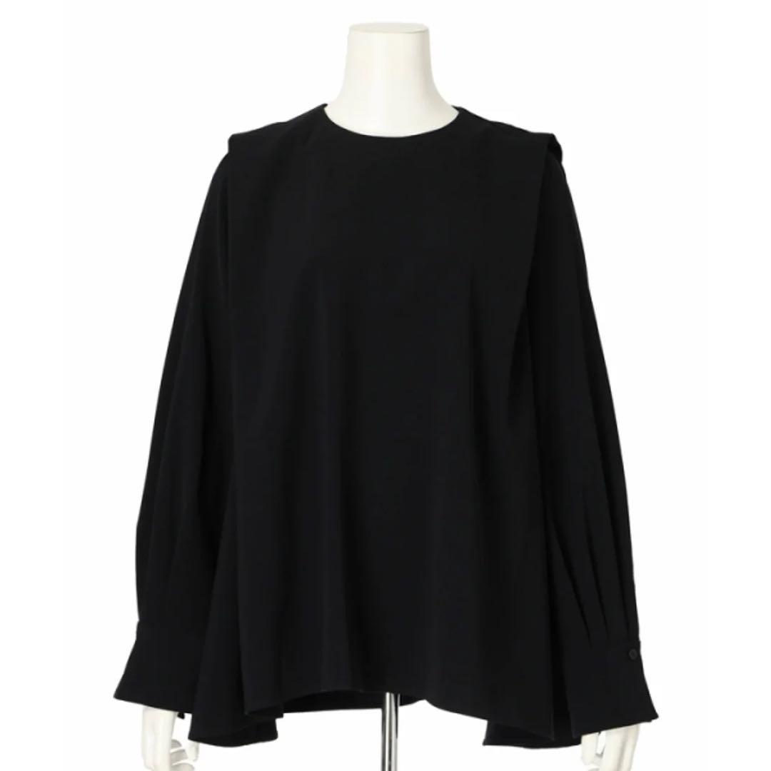 新品タグ付✨＜川上桃子さんコラボ＞衿付きブラウス カデュネ 蛯原友里