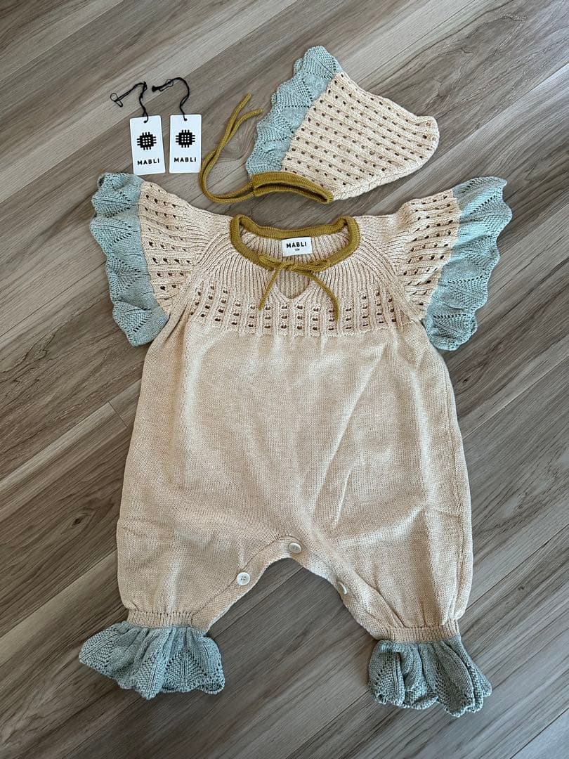 ロンパース・カバーオール mabli EIRLYS ROMPER 12m,BONNET M