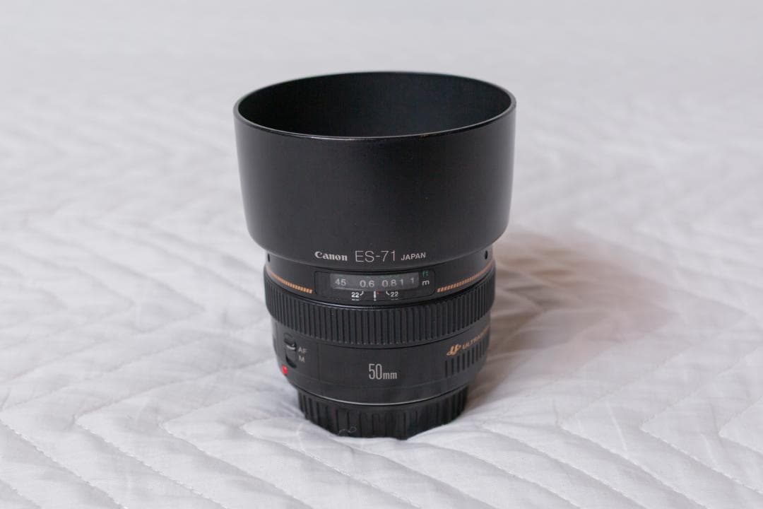 Canon EF 50mm f1.4 USM（単焦点レンズ標準）