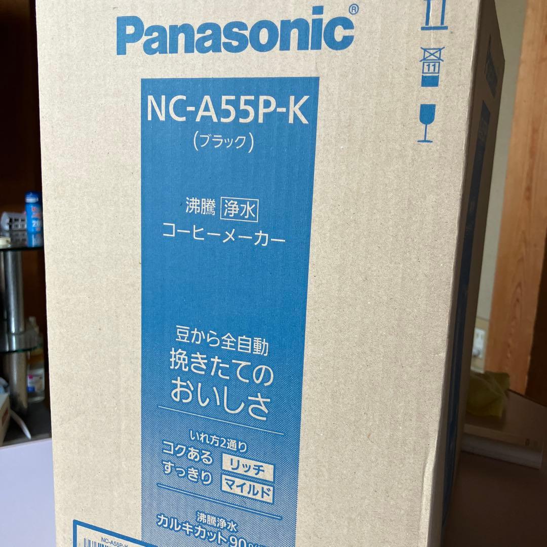 新品未開封Panasonic パナソニック コーヒーメーカー NC-A55P-K