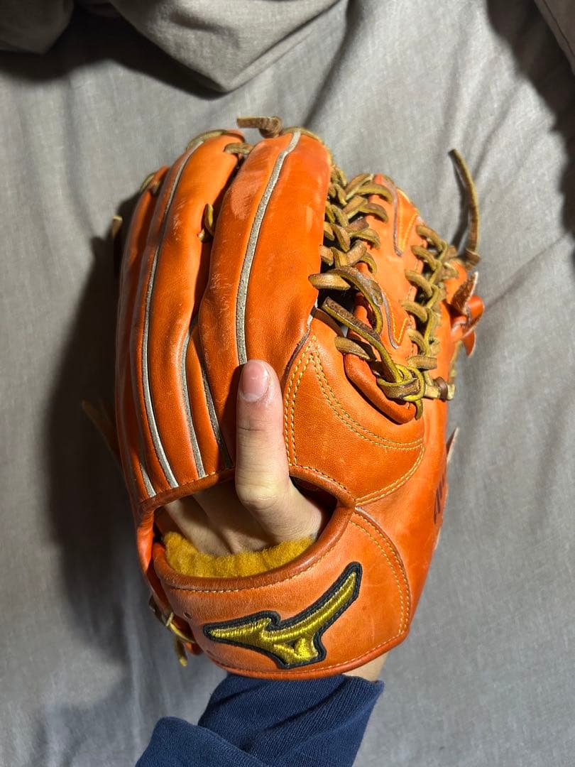 Mizuno Pro グローブ オレンジ