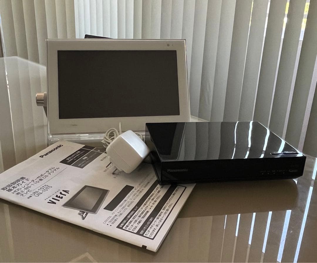 パナソニック15v型液晶テレビ　プライベートビエラ　UN-10T5　ビエラ