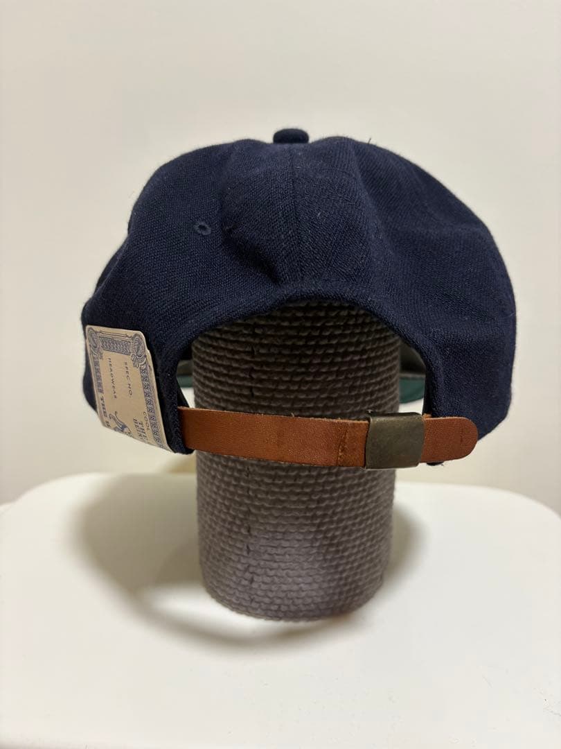 THE H.W.DOG&CO.ウールトラッカーキャップ ネイビー