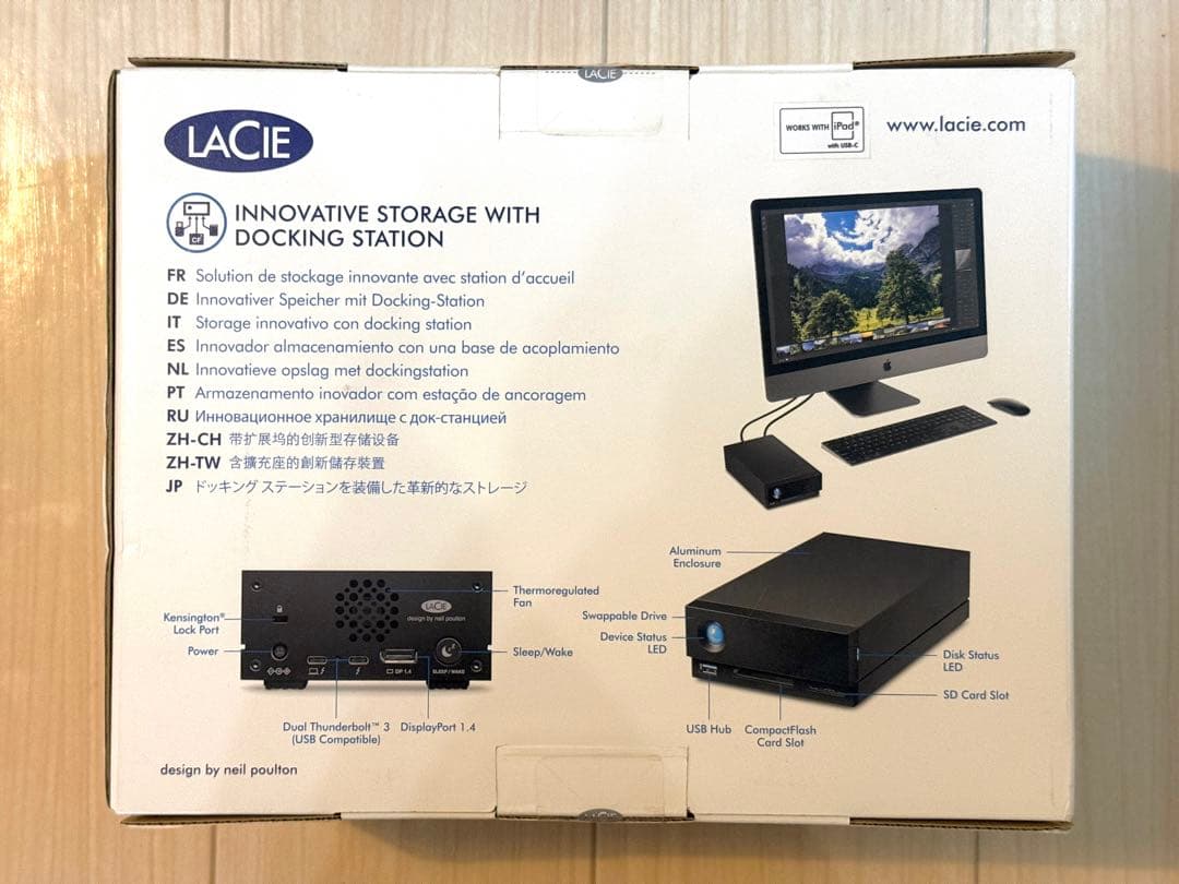 新品未開封品　LaCie 1big Dock 4TB STHS4000800