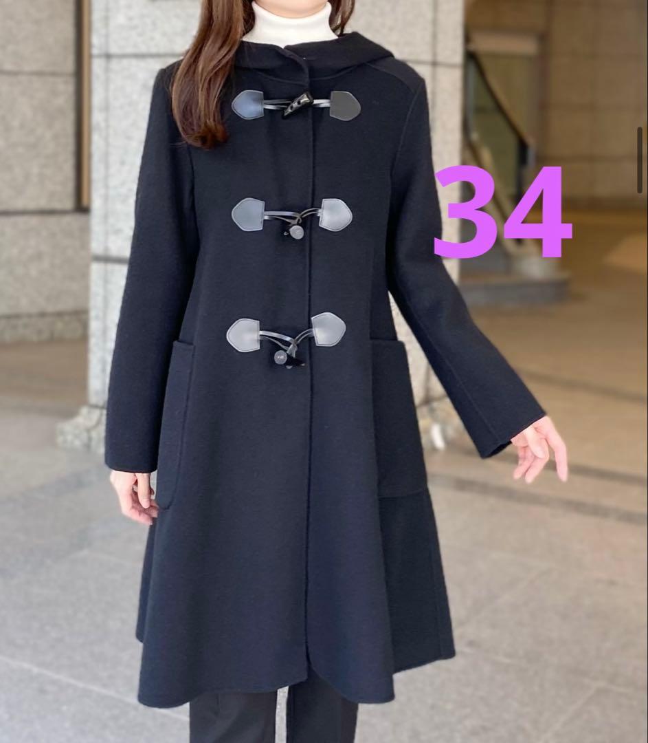 m*a様 エムプルミエ ジーロンラムダブルフレアダッフルコート