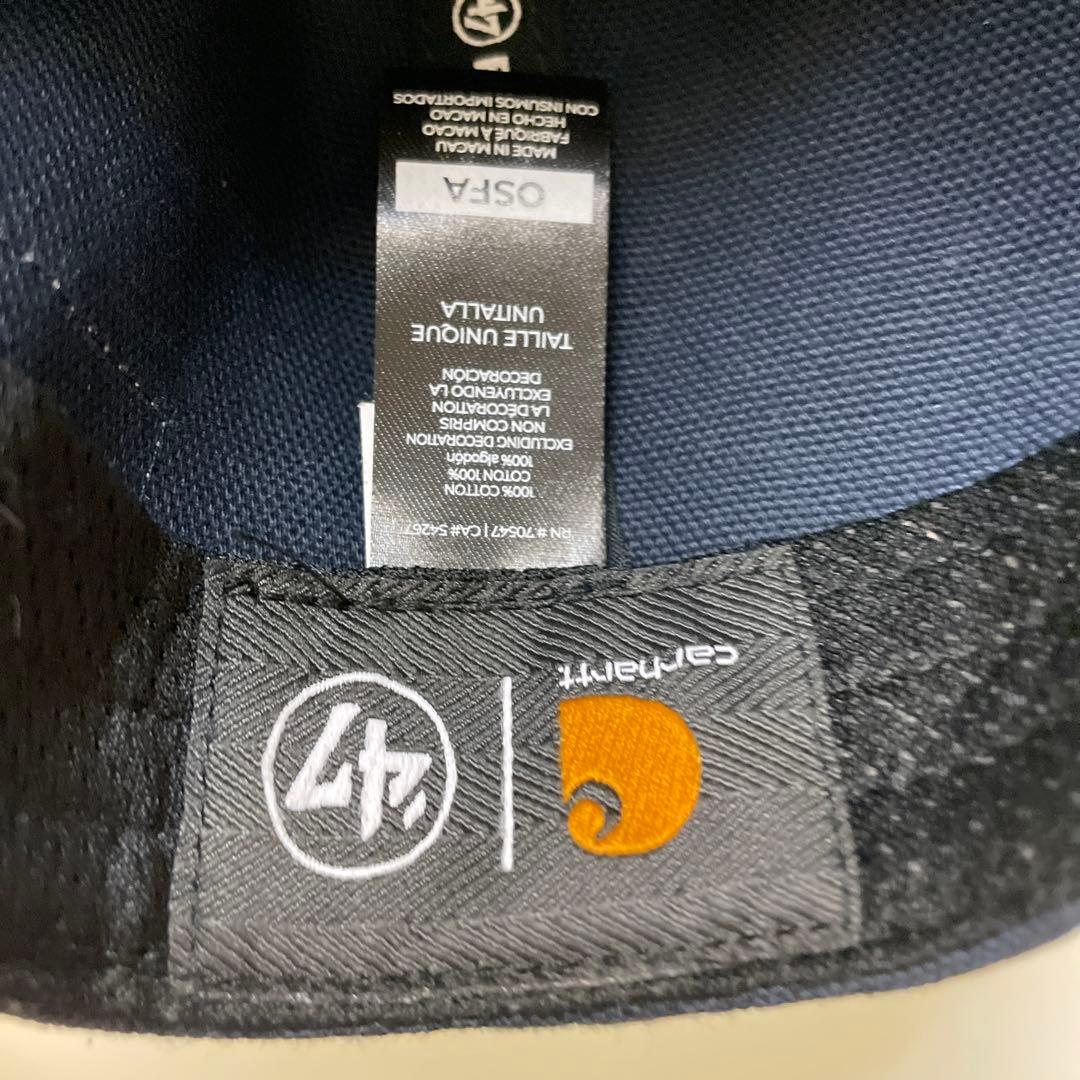 CARHARTT×47BRAND【カーハート×47ブランド】ダック生地