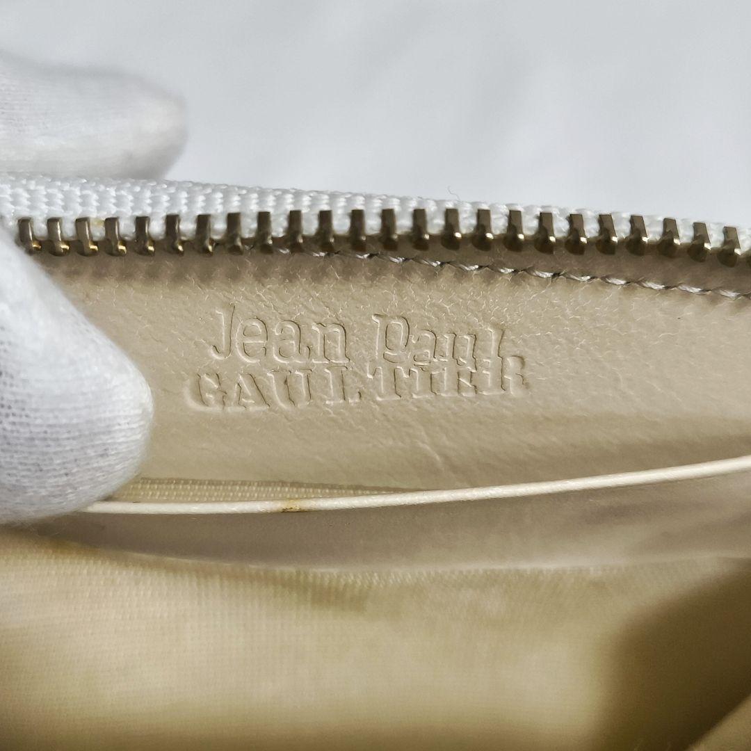 希少ビンテージ！　ジャンポールゴルチエ　龍　ドラゴン　白レザー　ケース