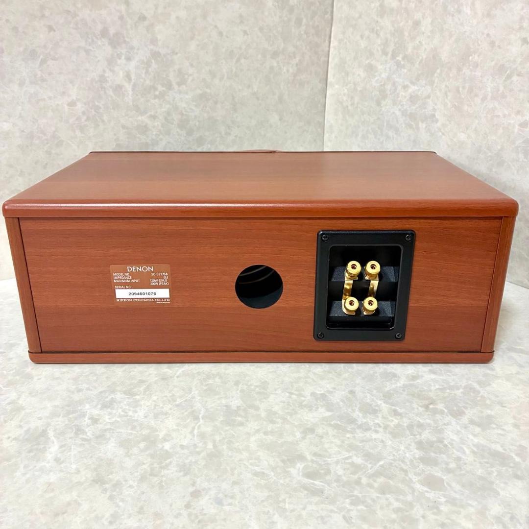 DENON デノン （デンオン） SC-C777SA 木目 スピーカーシステム