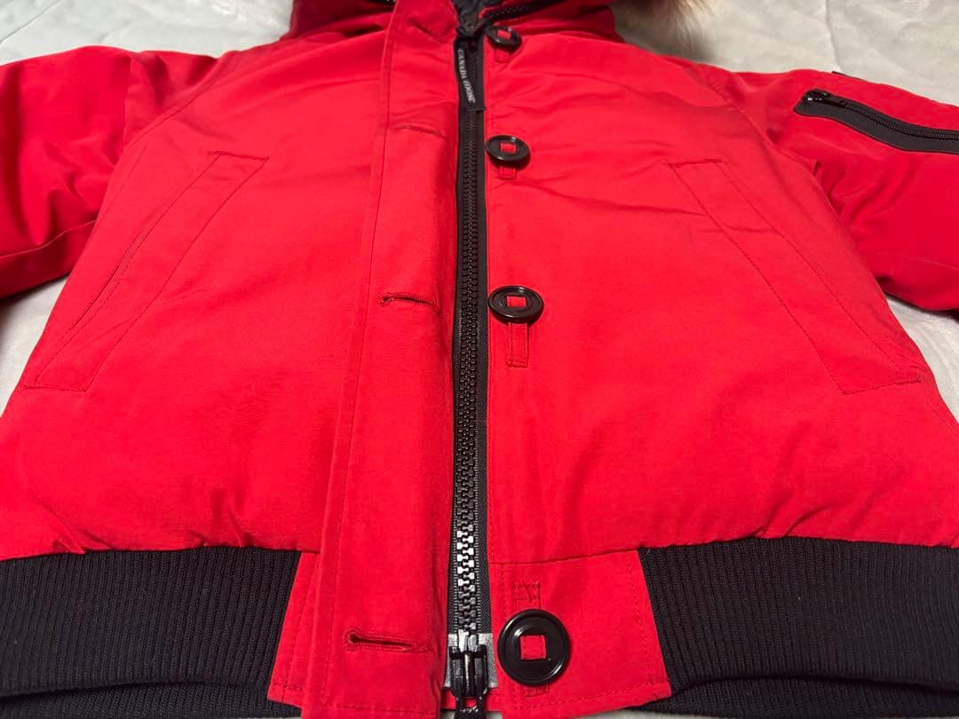 【夕焼け】  ダウンジャケット 赤