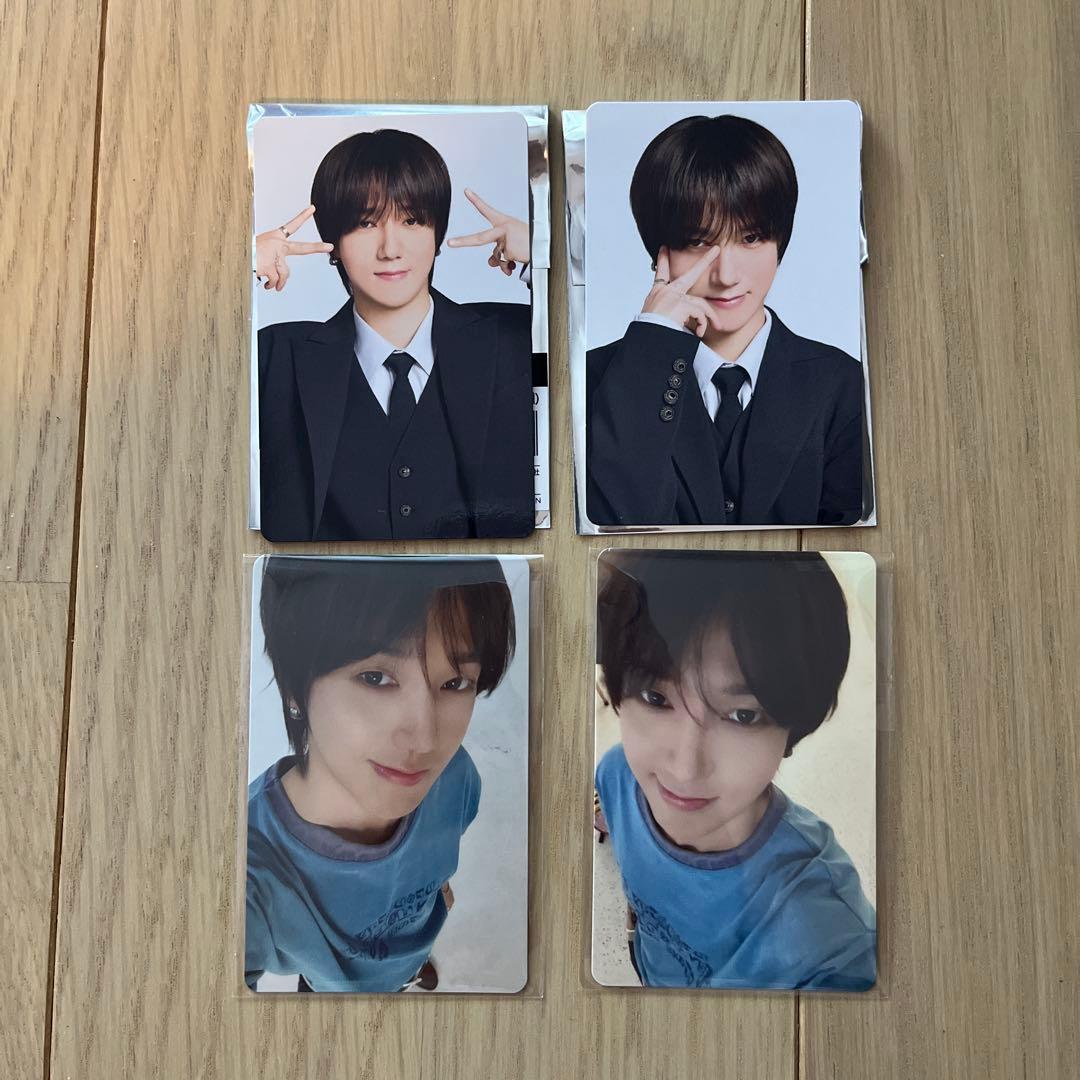 SUJU 20周年YESUNGイェソン カード 4枚 セットmu-mo EC特典