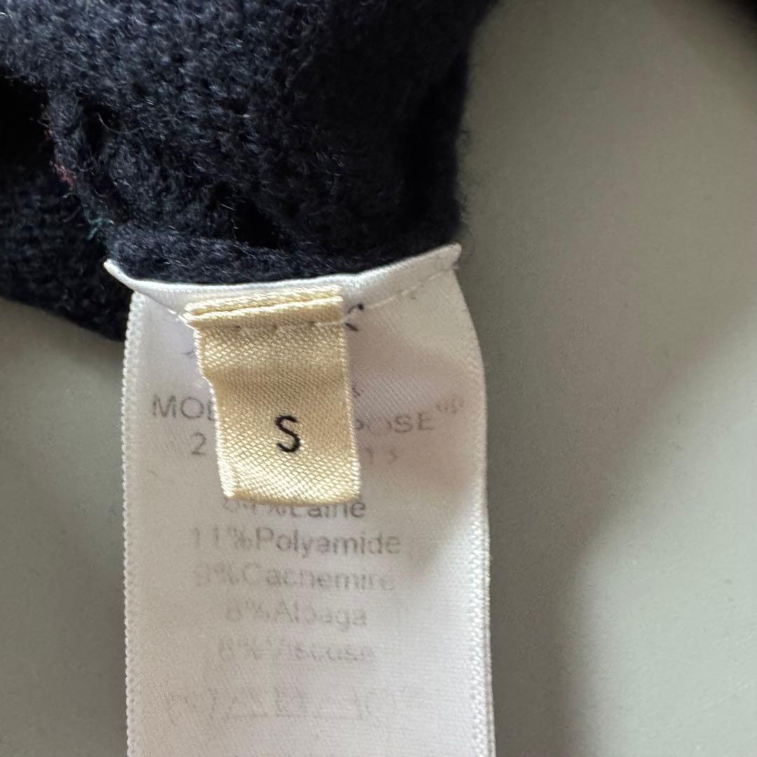 セリーヌ　CELINE ウール　カシミヤ　アルパカ混　長袖ニット