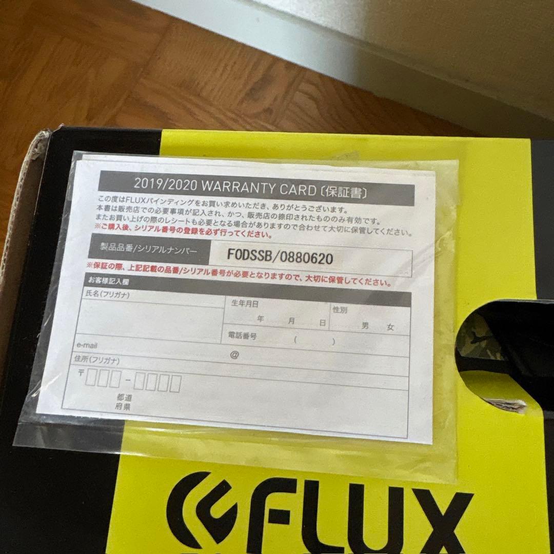 【美品】FLUX BDOS スノーボード ビンディング S