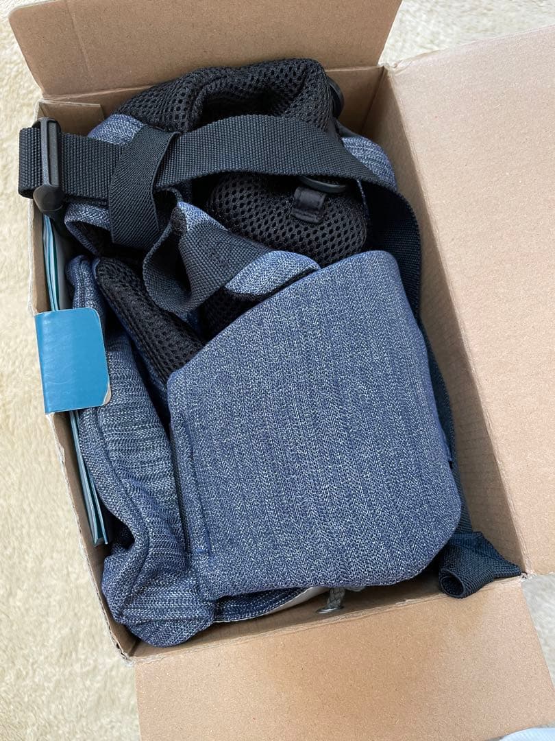 【新品】エルゴベビー　OMNI360 クールエアメッシュ　インディゴ　デニム