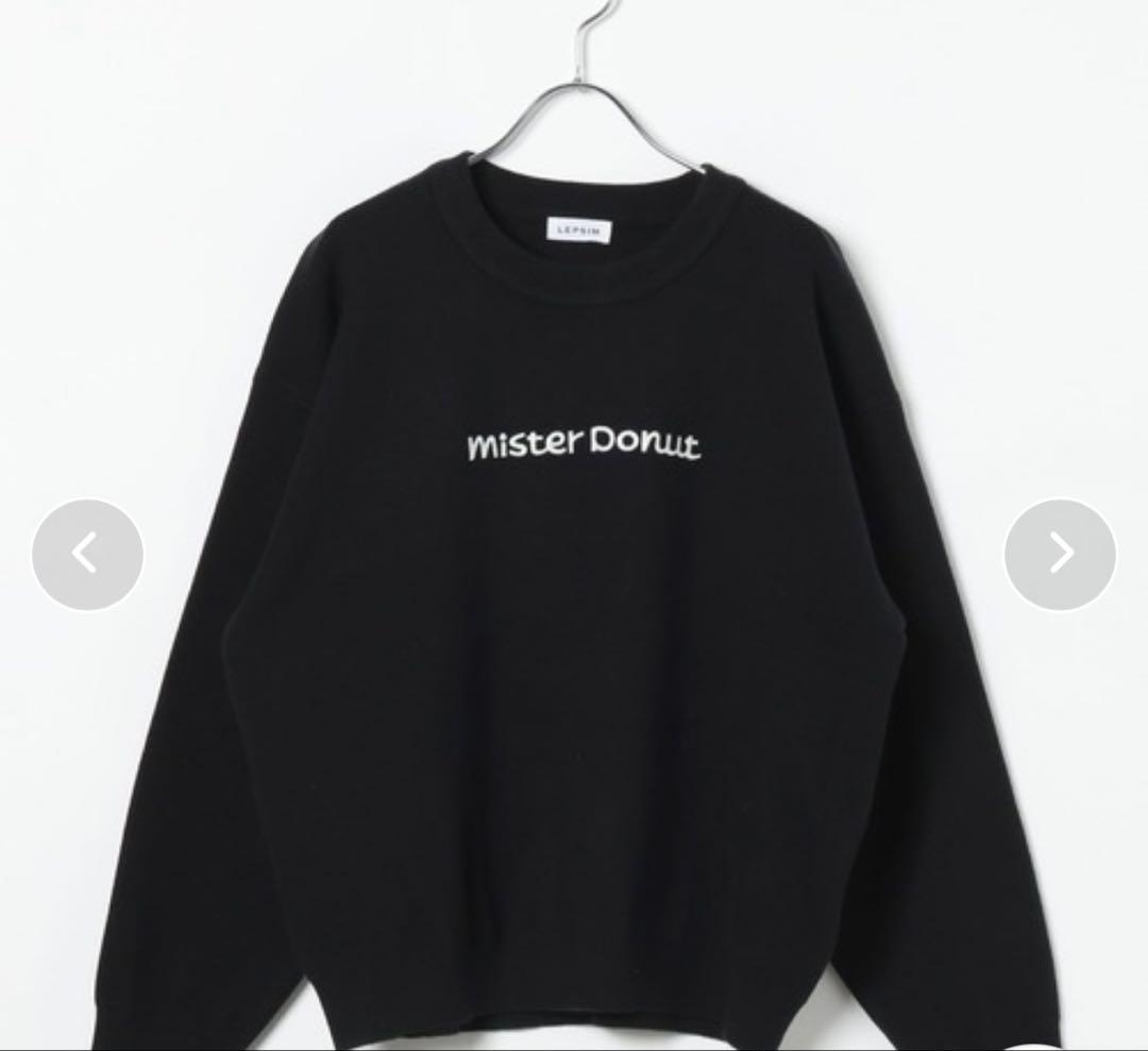 LEPSIM ミスタードーナツ　12ゲージドーナツニットプルオーバー