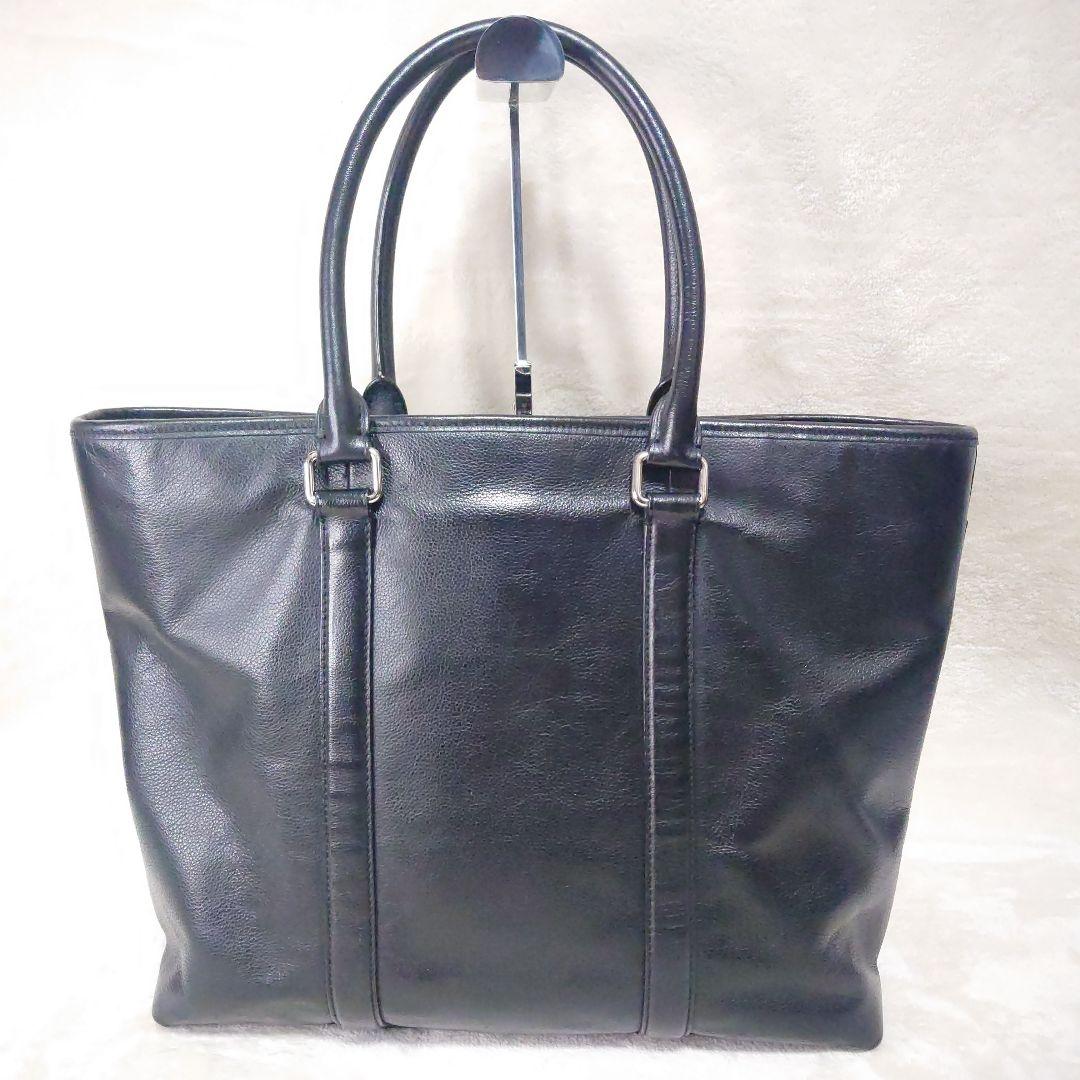 【美品】コーチ トートバッグ メトロポリタン 2way 大容量 A4収納可能 黒