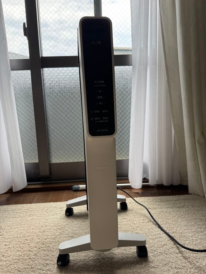 シロカ　SIROCA 遠赤軽量ヒーター SN-M371　電気ヒーター　2022年