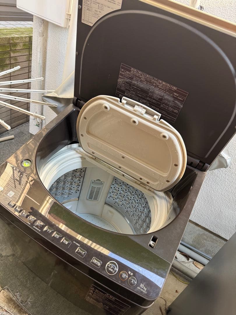 Toshiba 縦型洗濯機 乾燥機付き本体