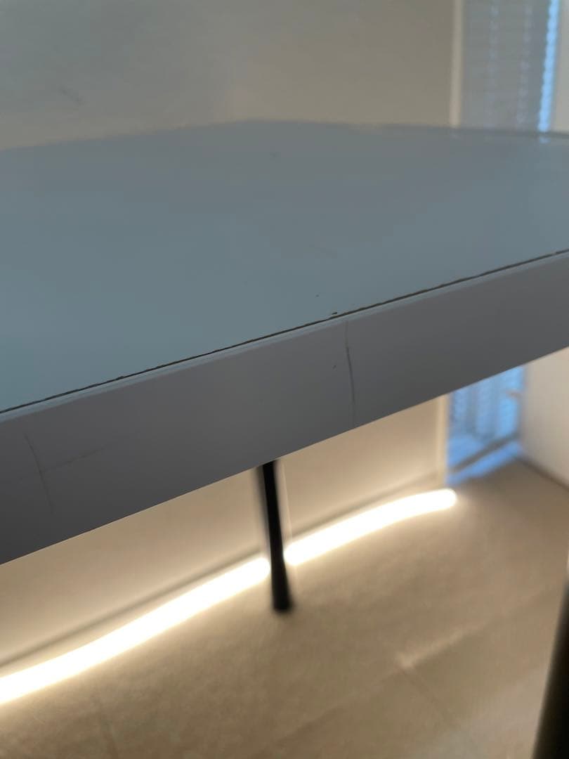 引き取り限定　IKEA ロフトベッド　stuva 机　引き出し付き　白黒