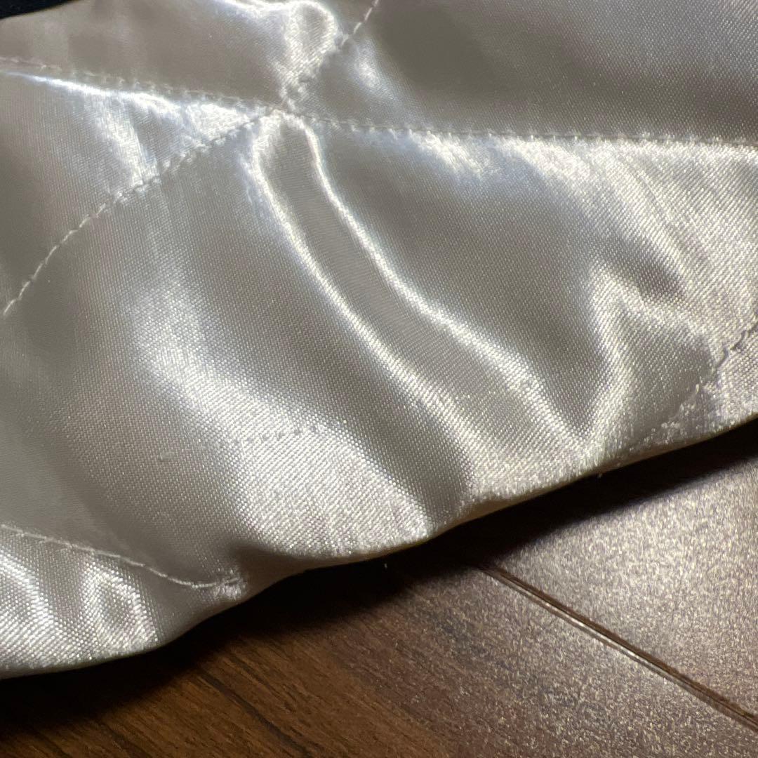 シュプリーム　Quilted Satin Bomber 13aw スカジャン