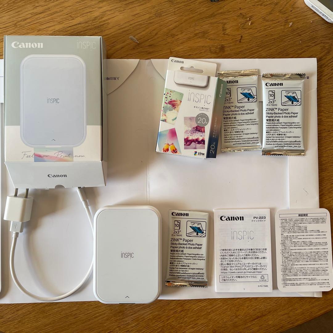 Canon iNSPiC PV-223 ホワイト