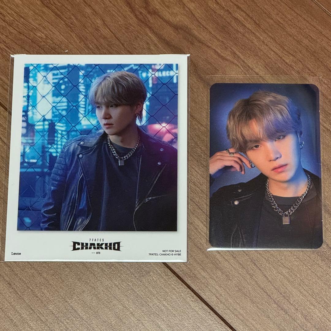 BTS 7FATES CHAKHO SUGA タイ限定 トレカ ポラロイド