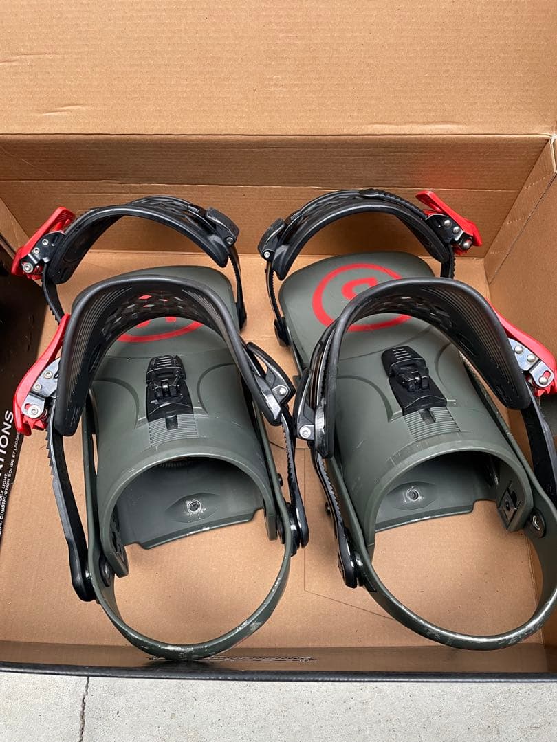 スノーボード　ビンディング ride