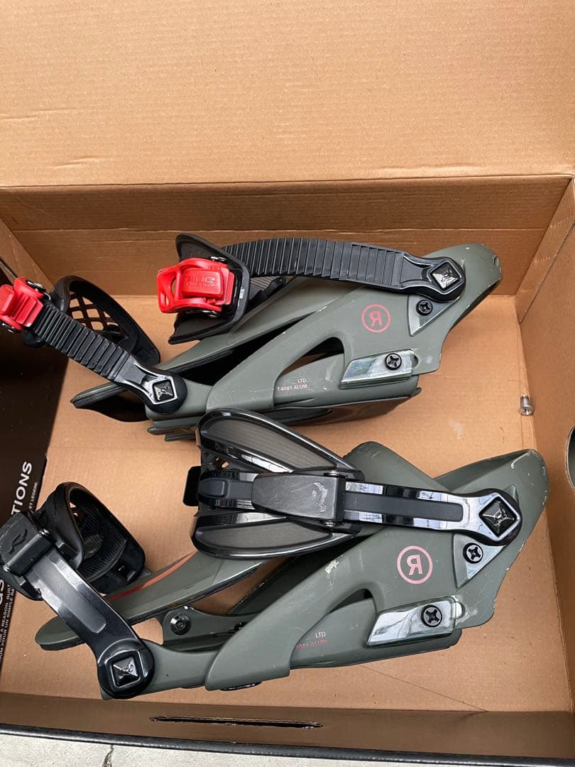 スノーボード　ビンディング ride