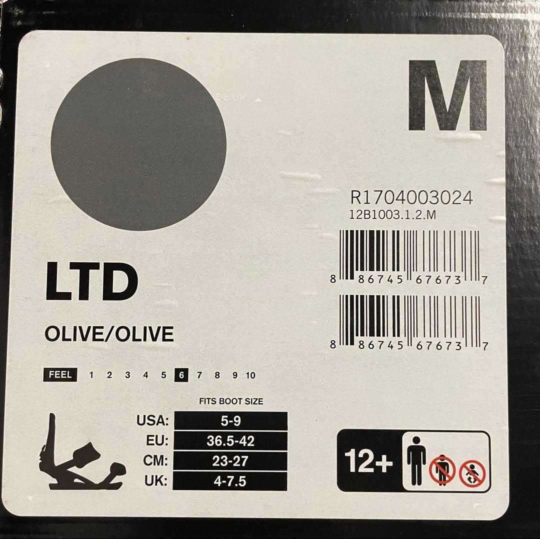 スノーボード　ビンディング ride