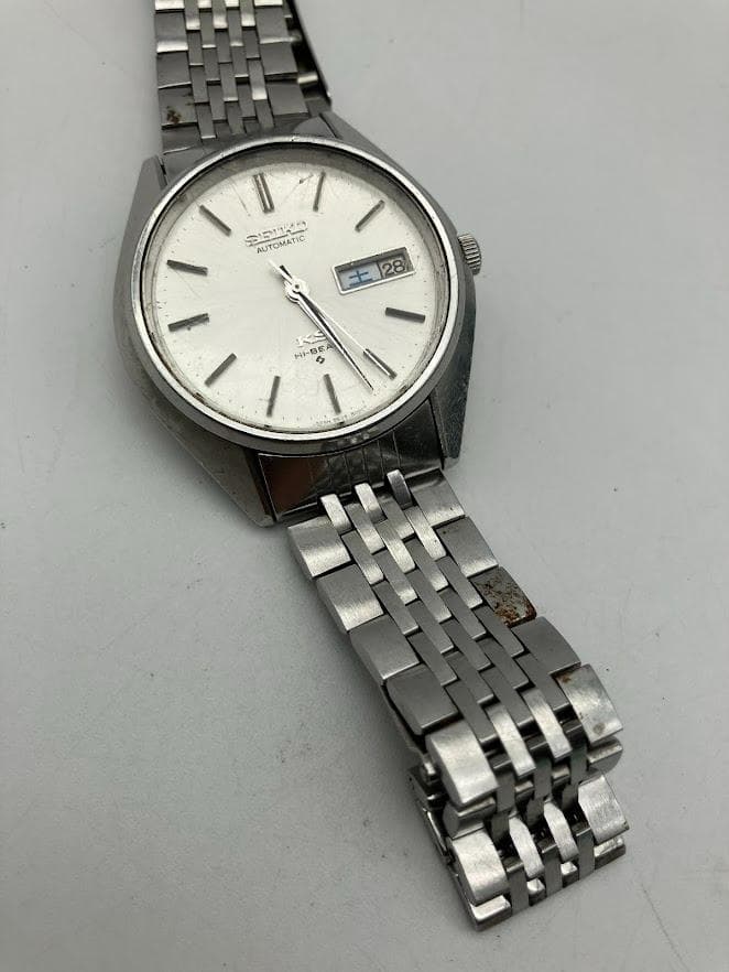 稼働品　SEIKO KS HI-BEAT WATER RESIST-G