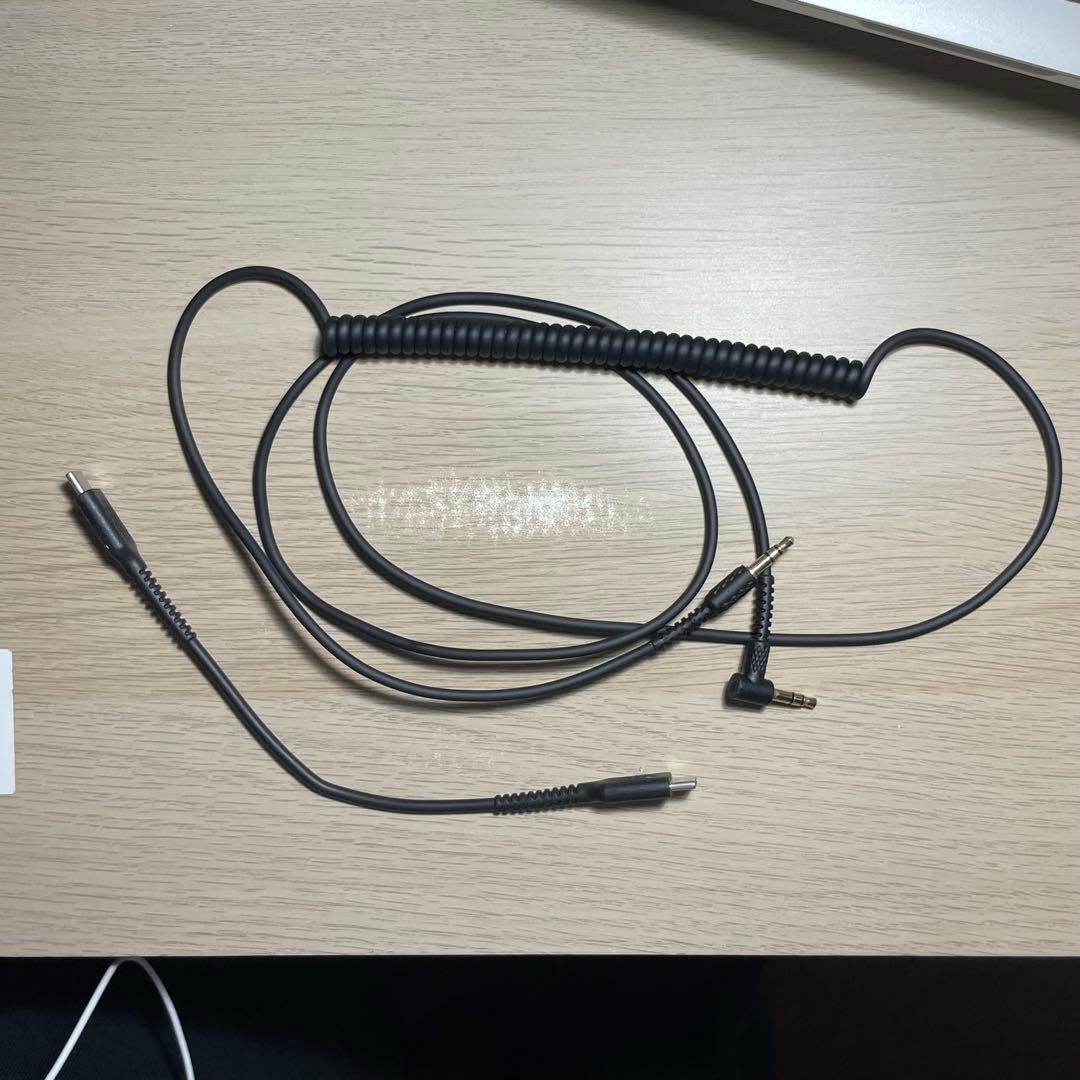 Marshall Major V ブラックワイヤレスヘッドホン