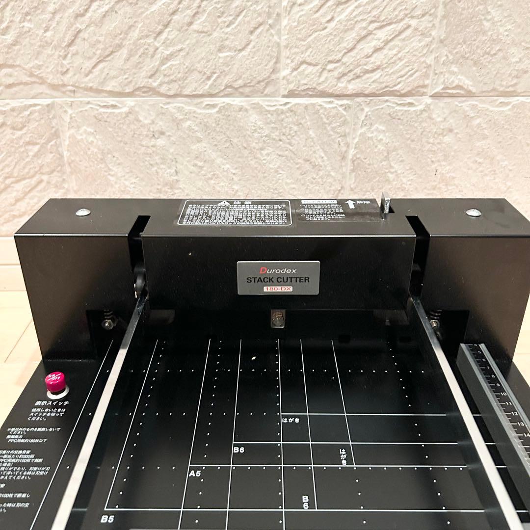 durodex stack cutter スタックカッター　裁断機180dx