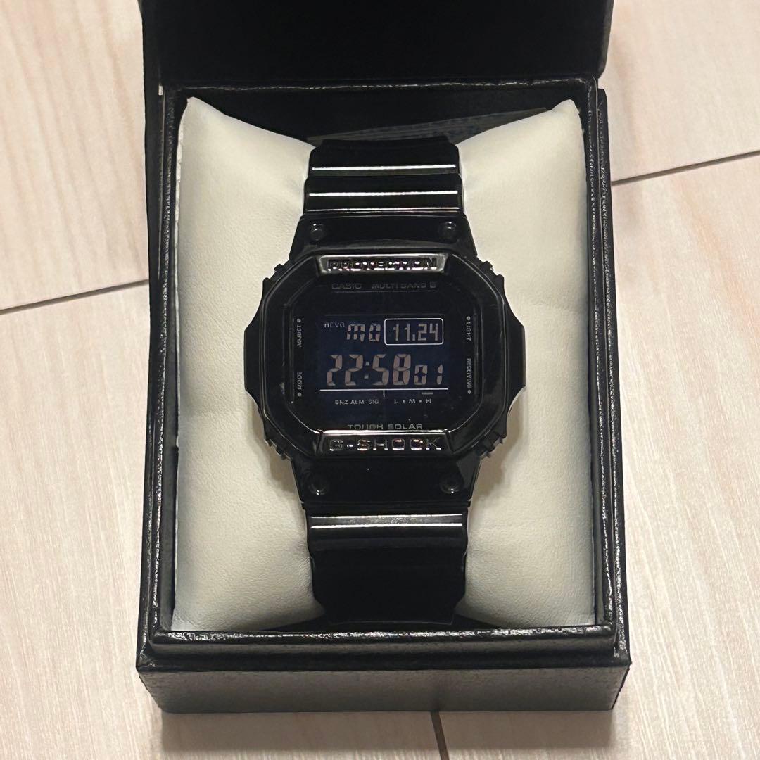 G-SHOCK GW-M5610BBソーラー駆動 デジタル腕時計 ブラック
