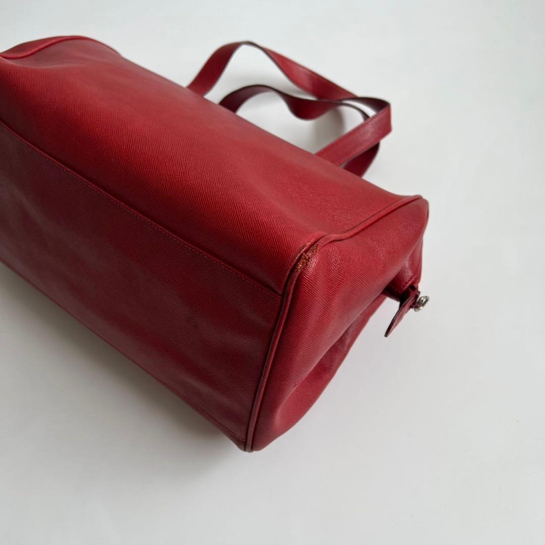 バッグ PRADA SAFFIANO LEATHER MINI BOSTON BAG