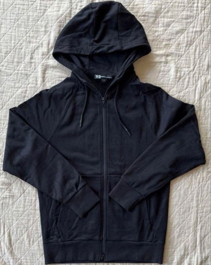 Y-3　ワイスリー　ヨウジヤマモト　ビッグロゴ 　プリント　パーカー　スウェット