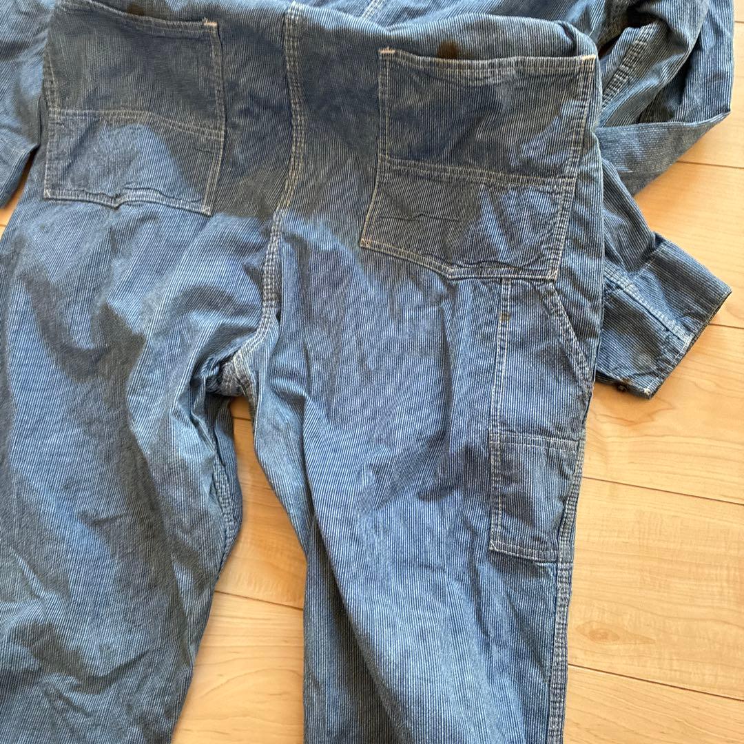 ヴィンテージ ピンヒッコリー　つなぎ